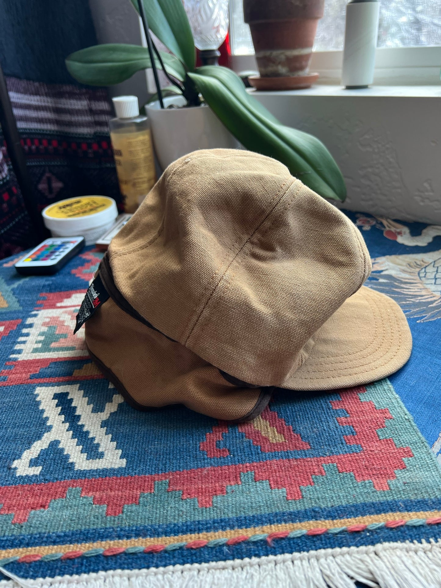 Carhartt Canvas Insulated Earflap Cap - Size M/L
