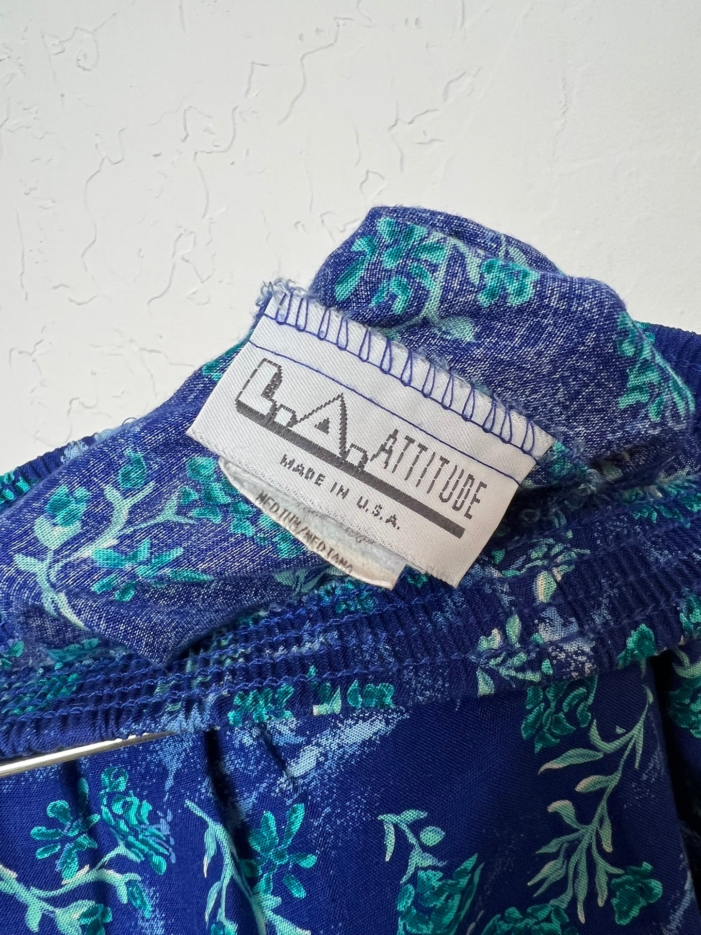 L.A. Attitude Floral Rayon Culottes - M