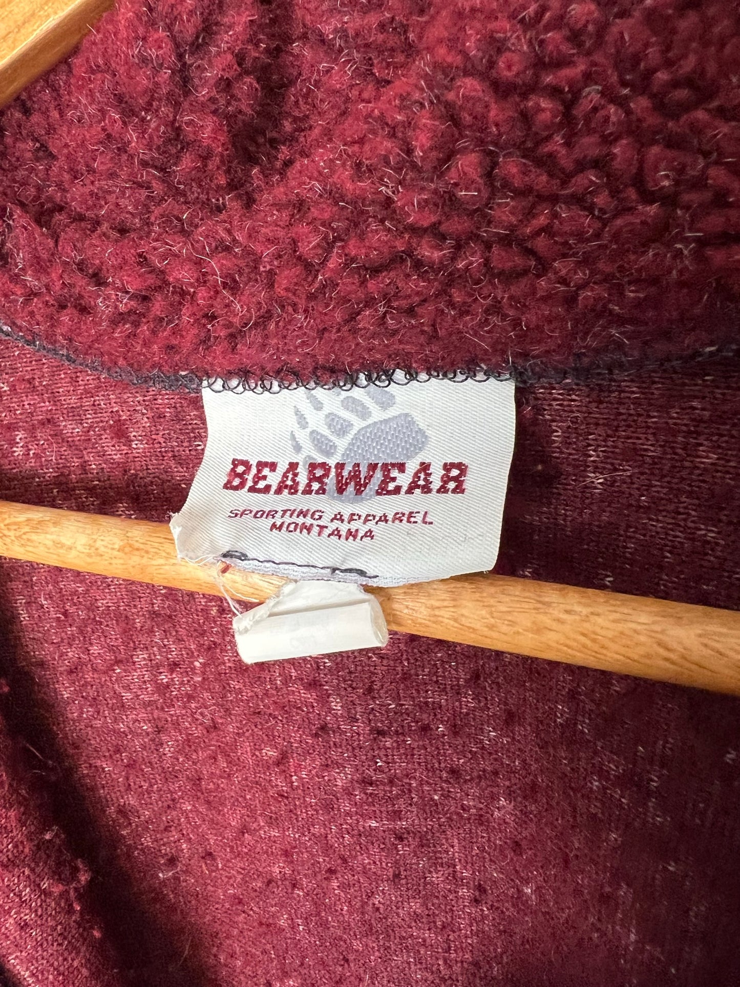 Bearwear Montana Grizzlies Sherpa Half-Zip - XL