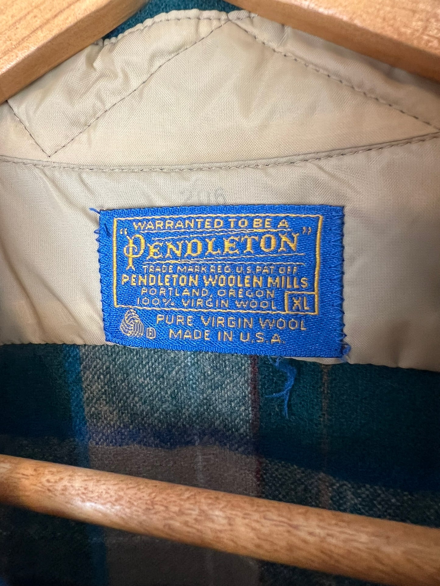 Pendleton Wool Board Shirt - XL