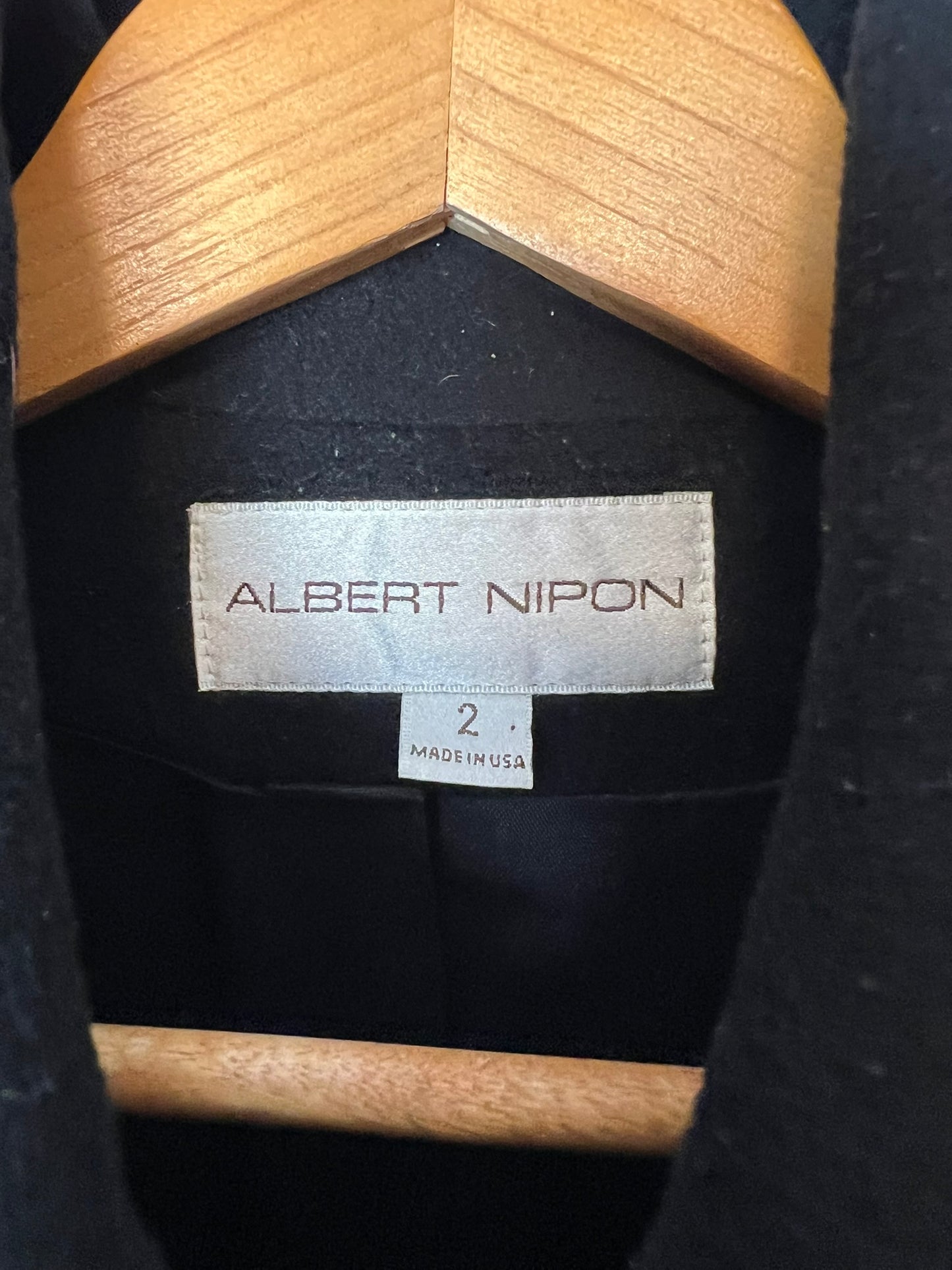 Albert Nipon Wool Coat - Size 2
