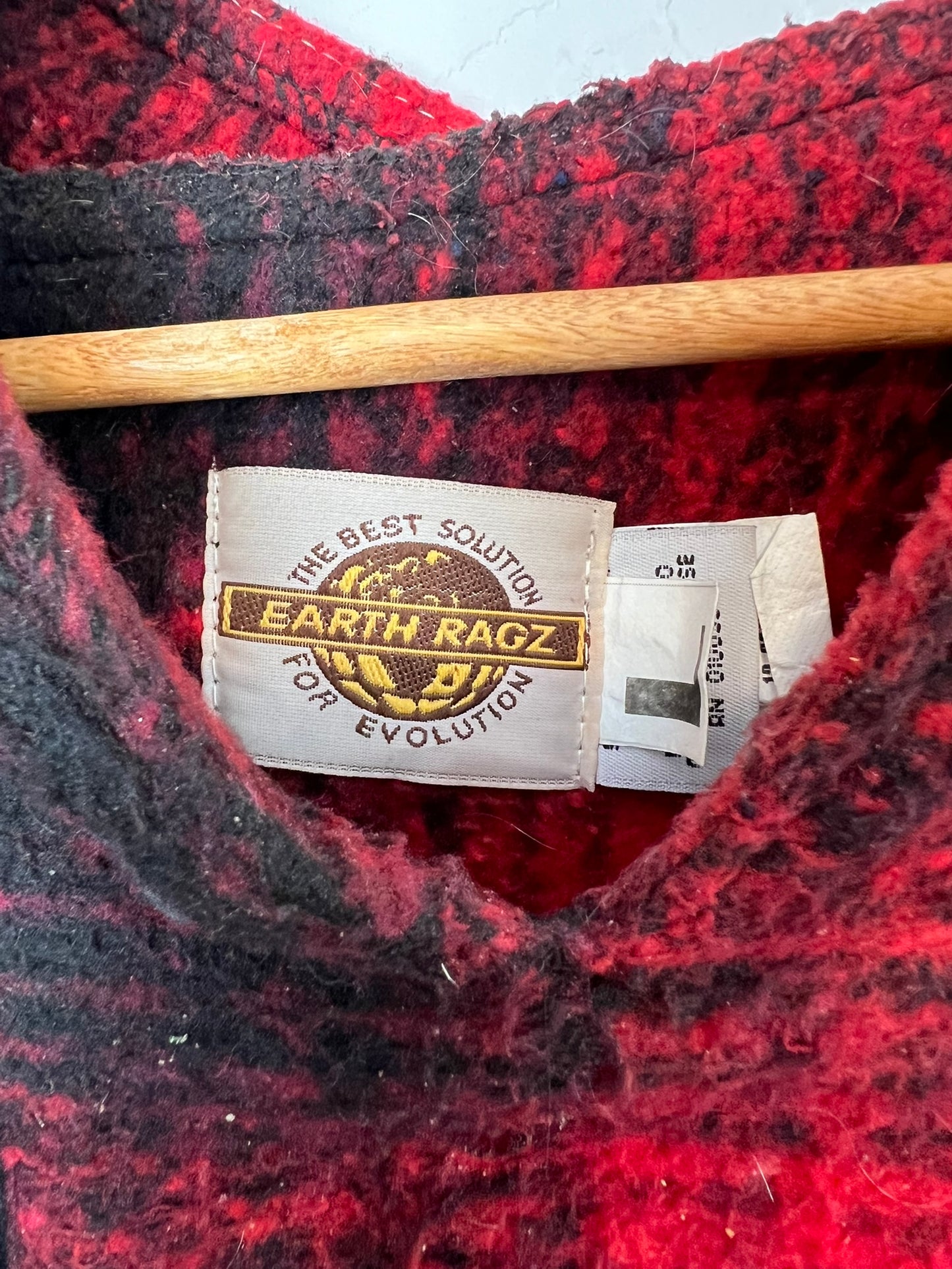 Earth Ragz Montana Buffalo Plaid Baja Hoodie - XL