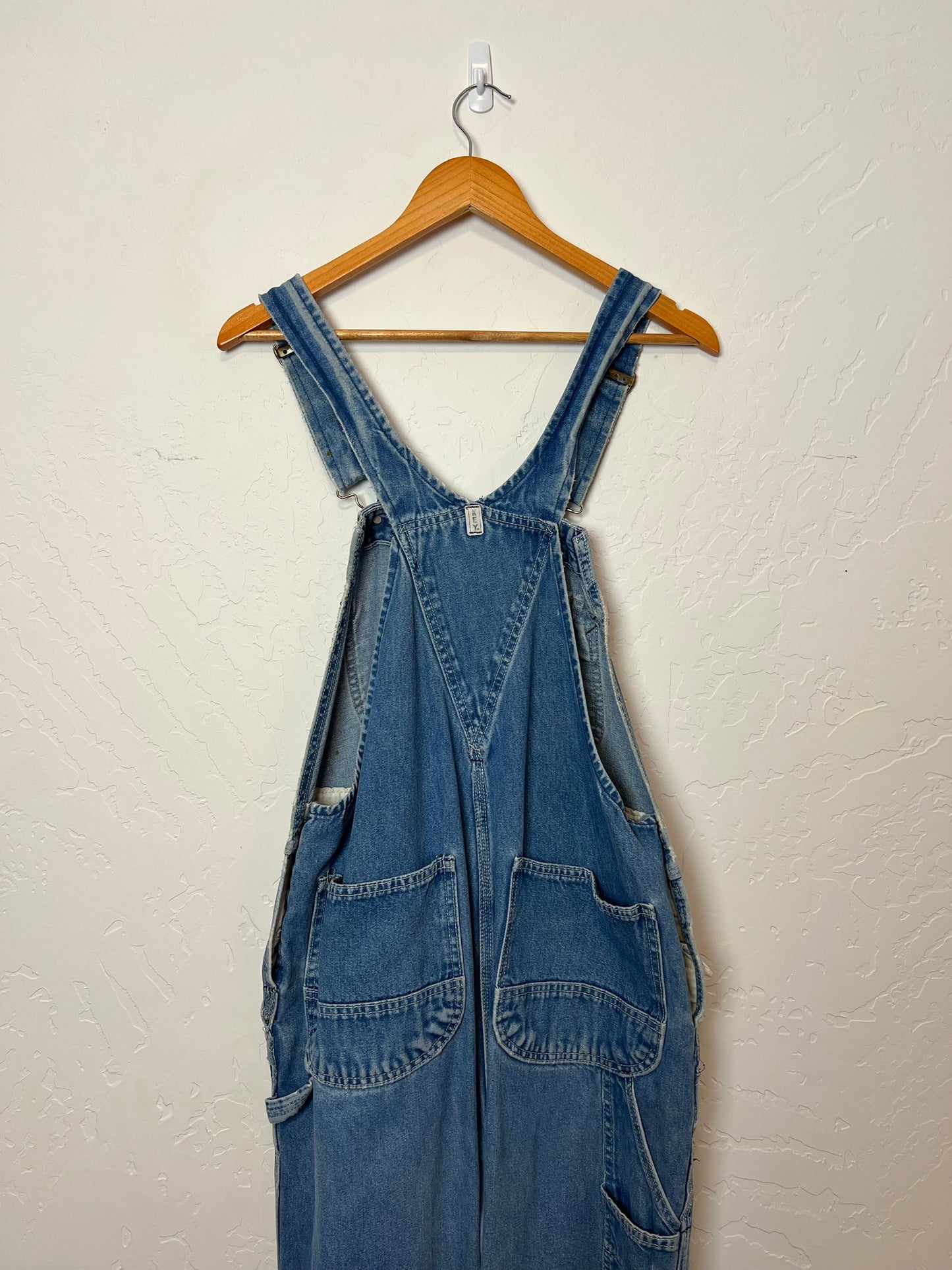 Key Imperial Denim Bib Overalls - Size 34