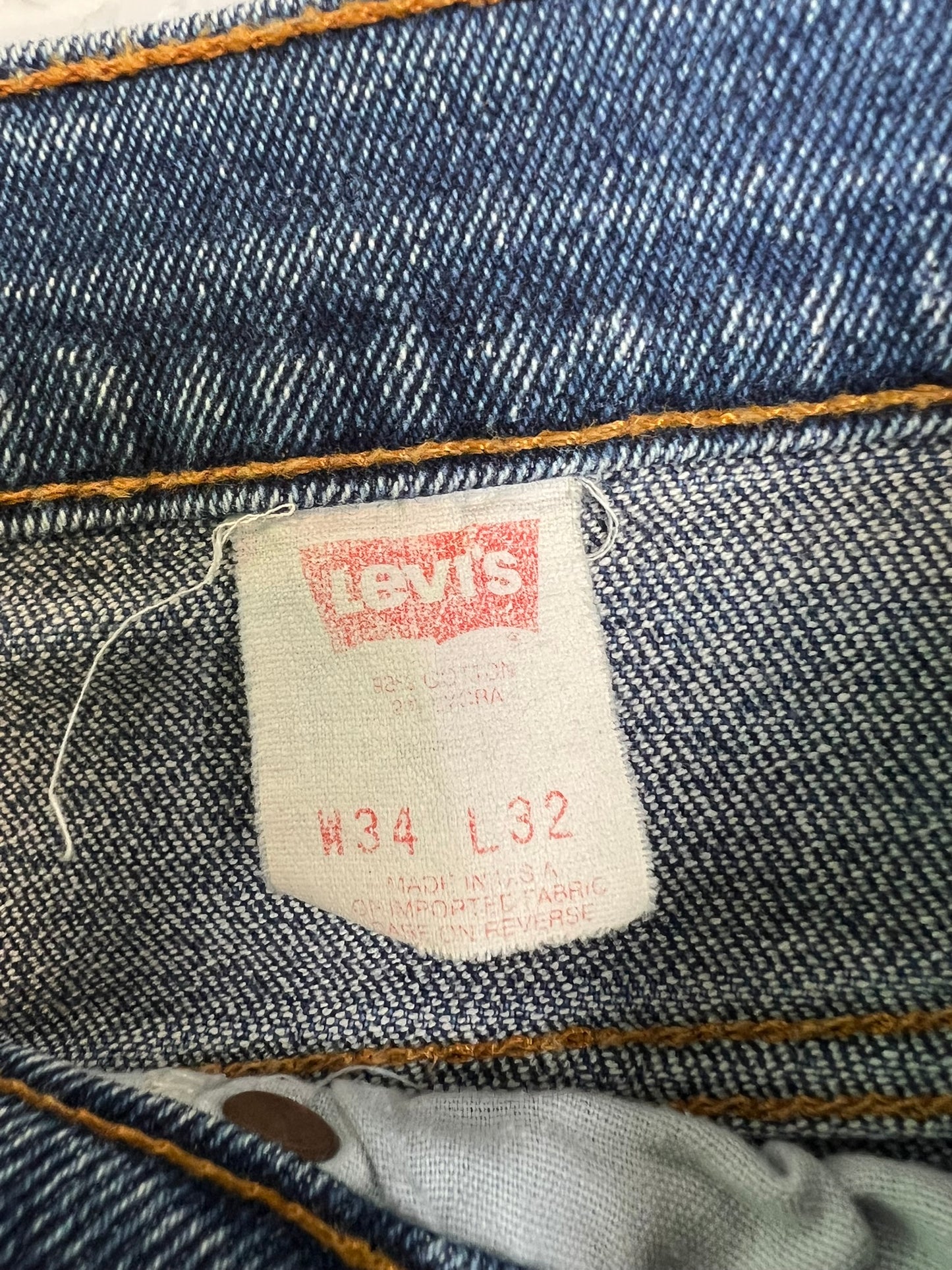 Levi's Orange Tab Bootcut Jeans - 34x32