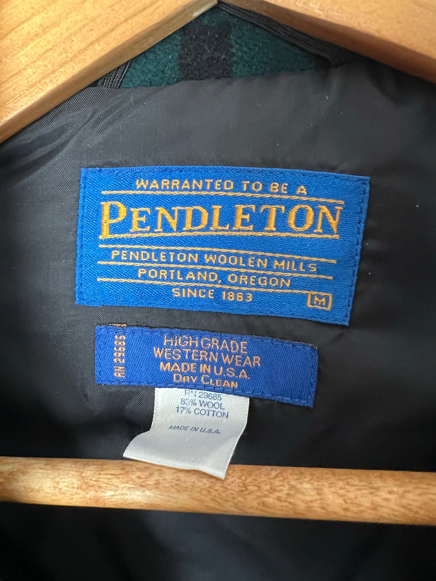 Pendleton Southwestern Wool Jacket - Size M