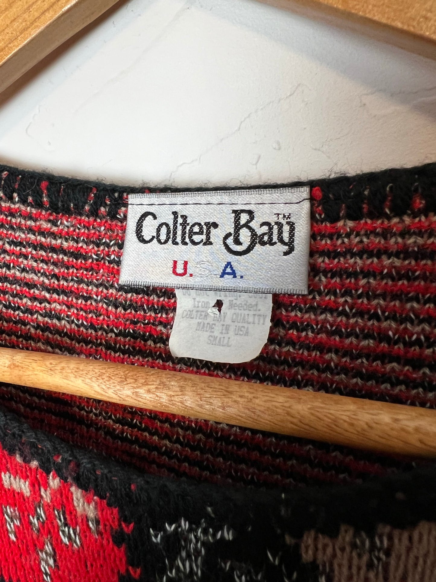 Colter Bay Nordic Fair Isle Sweater - Size S