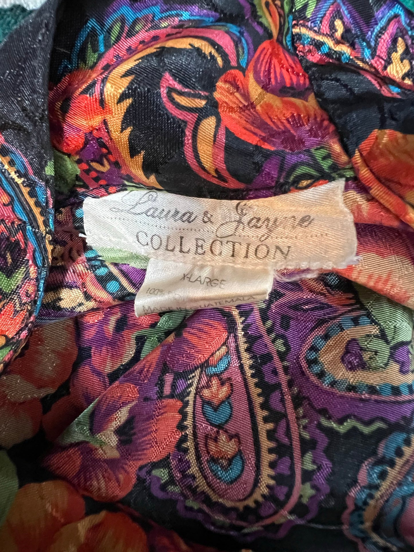 Laura & Jayne Collection Floral Paisley Blouse - XL