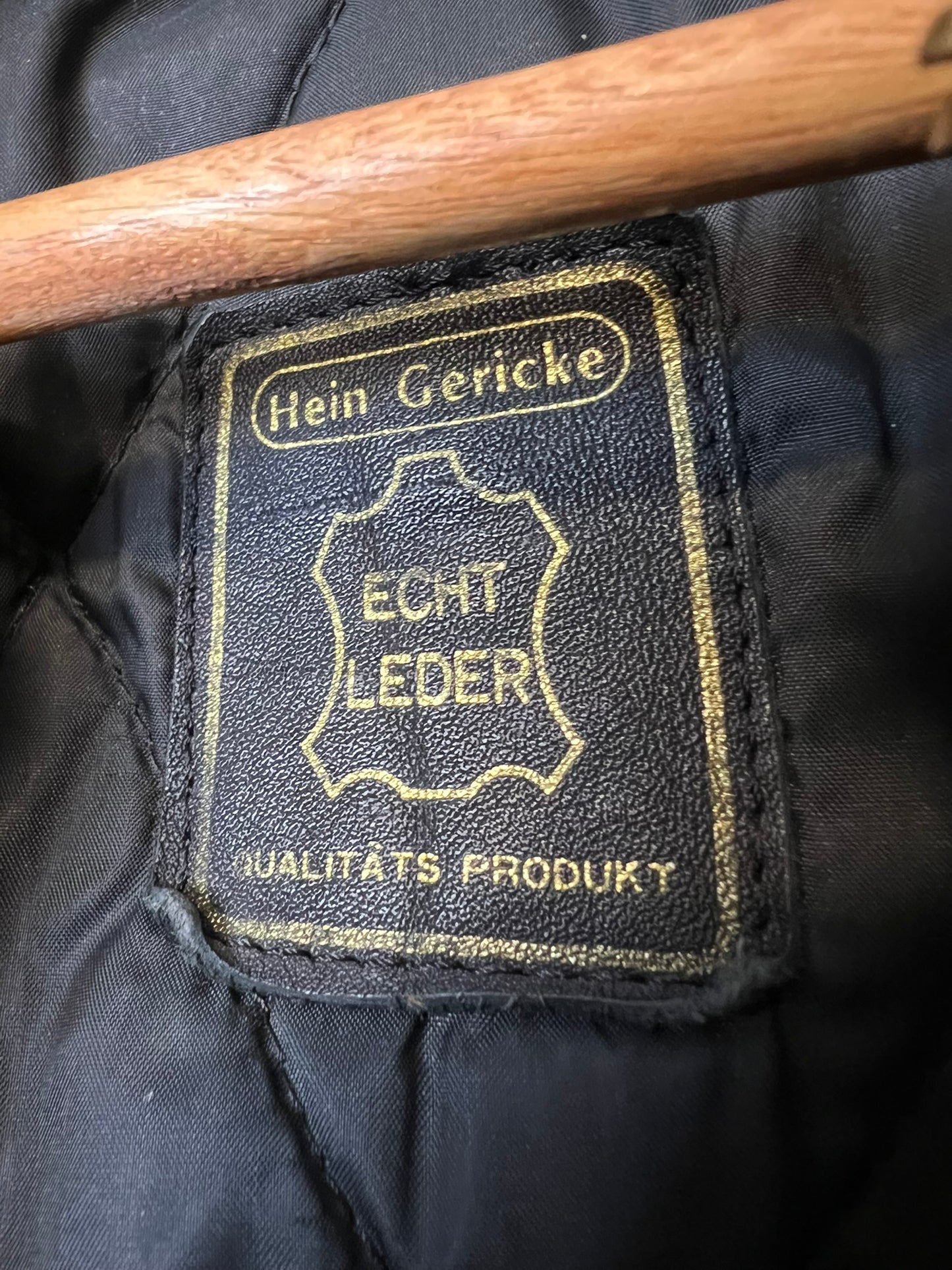 Hein Gericke Echt Leder Moto Jacket - SIze M