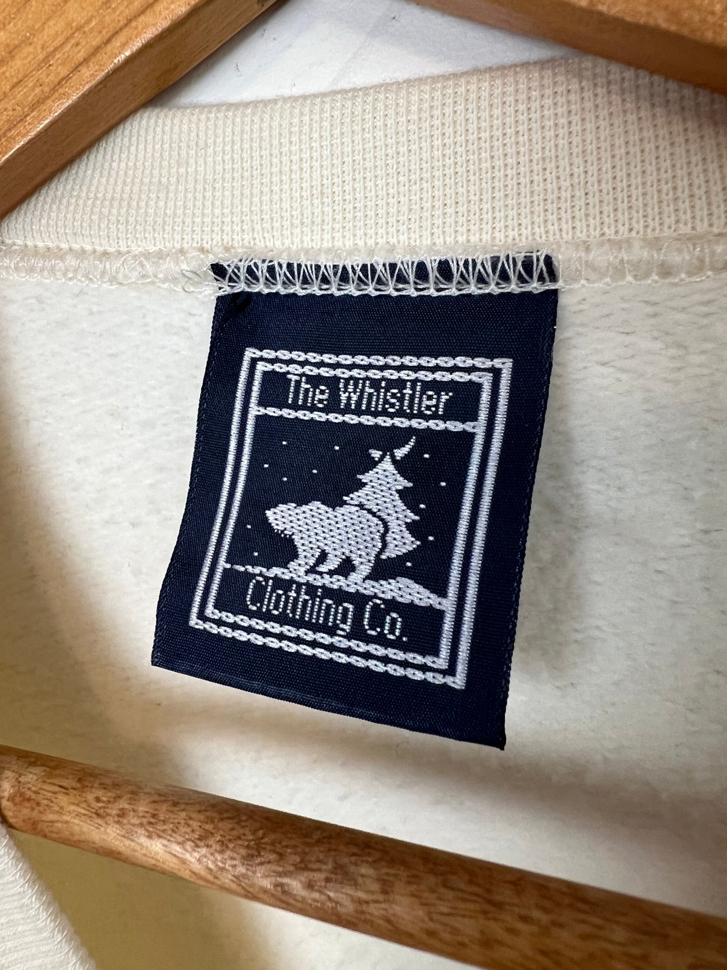 The Whistler Clothing Co. Cream Sweatshirt - Size L