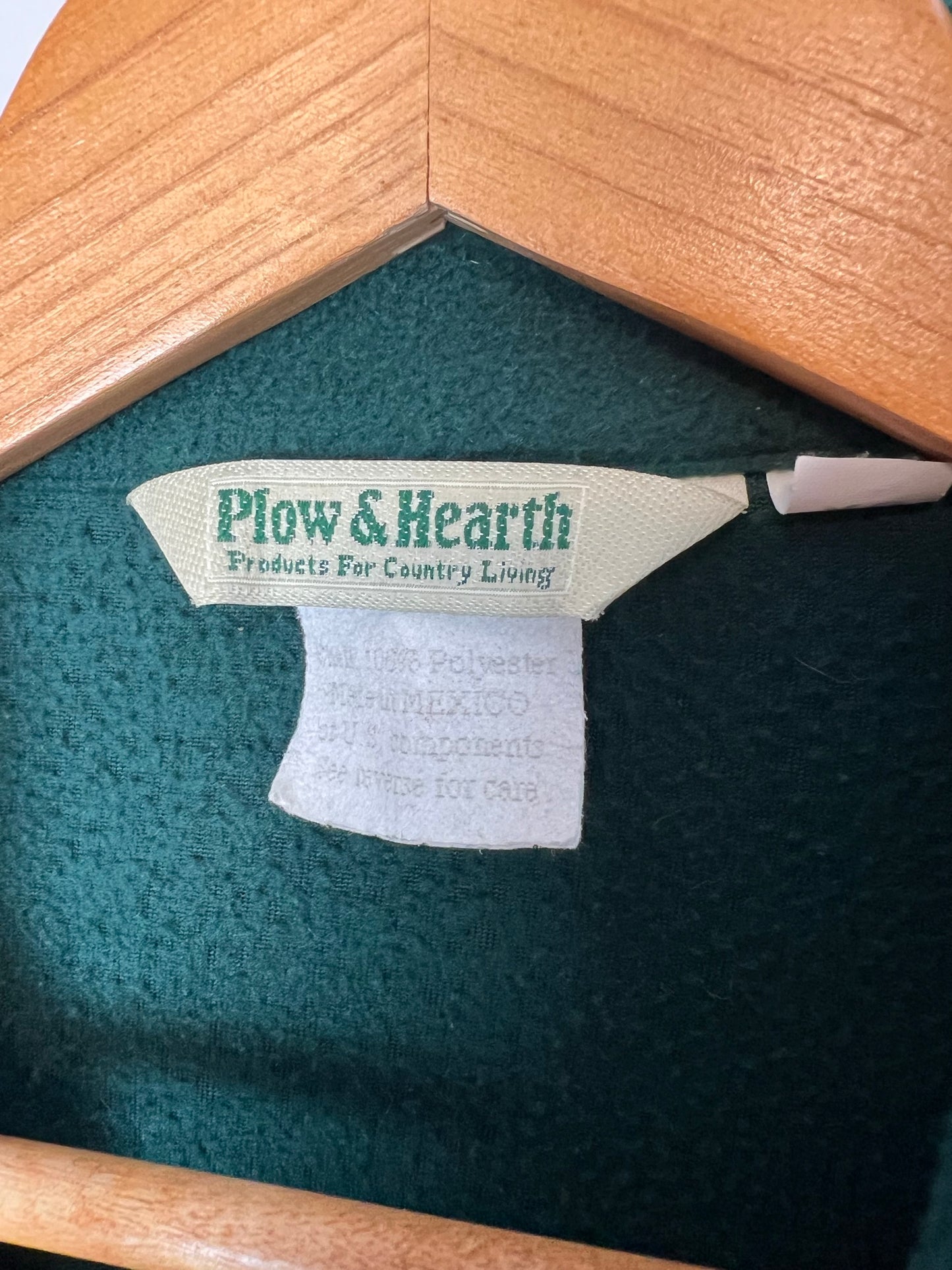Plow & Hearth Green Flannel - Size L