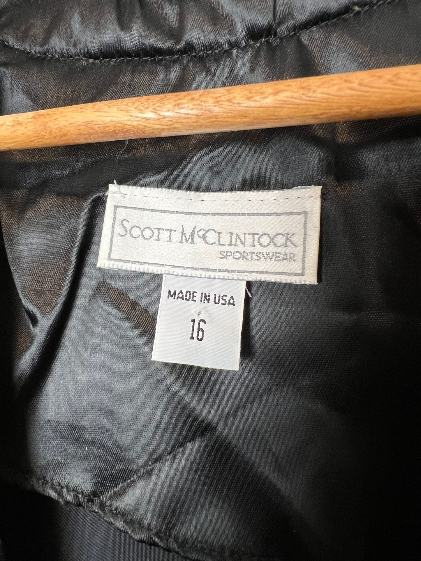 Scott McClintock Velvet Embroidered Evening Blazer - Size 16