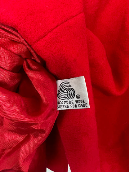 Orvis Red Wool Swing Coat - L