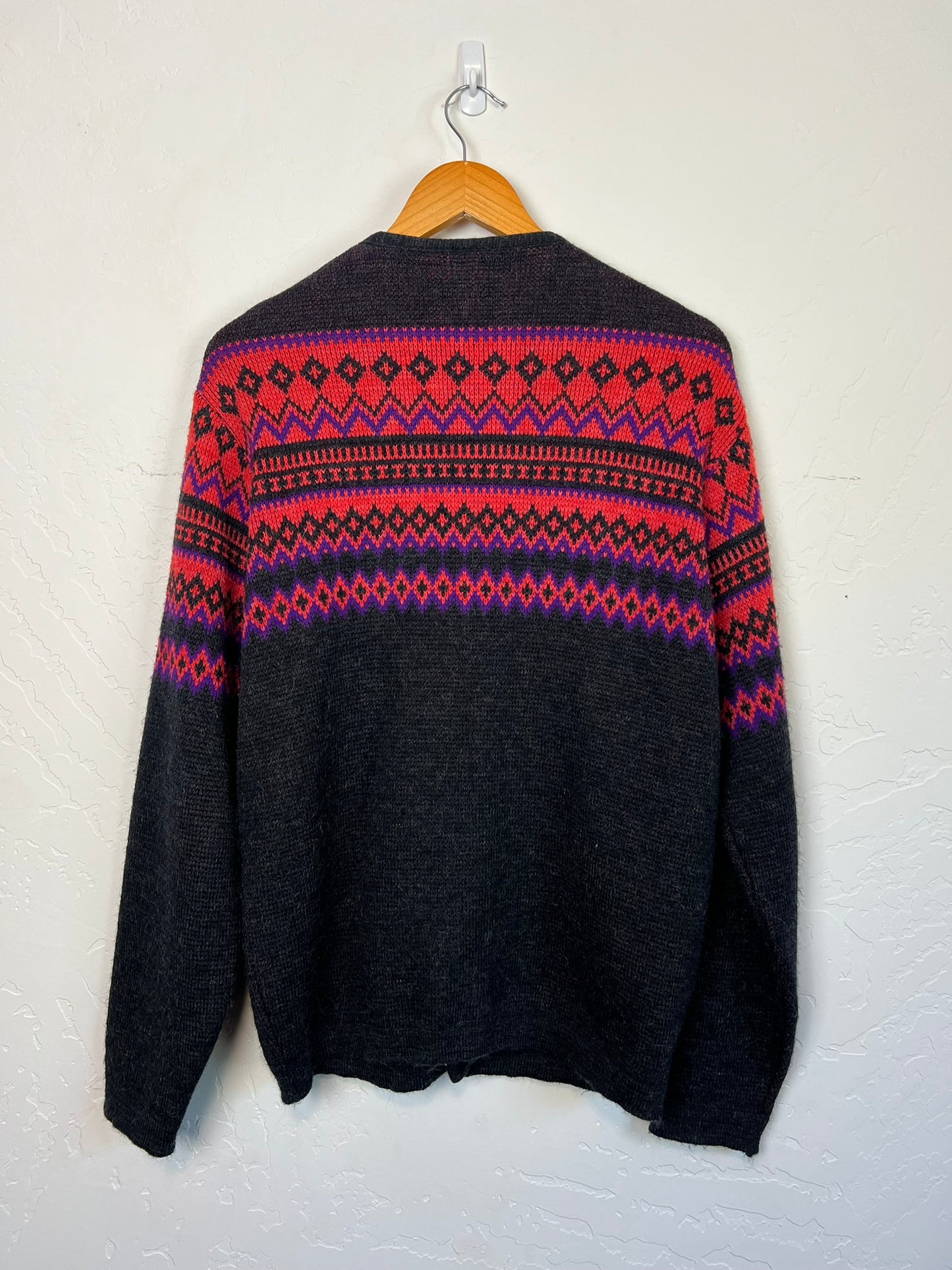 Caldwell of Canada Fair Isle Cardigan - L