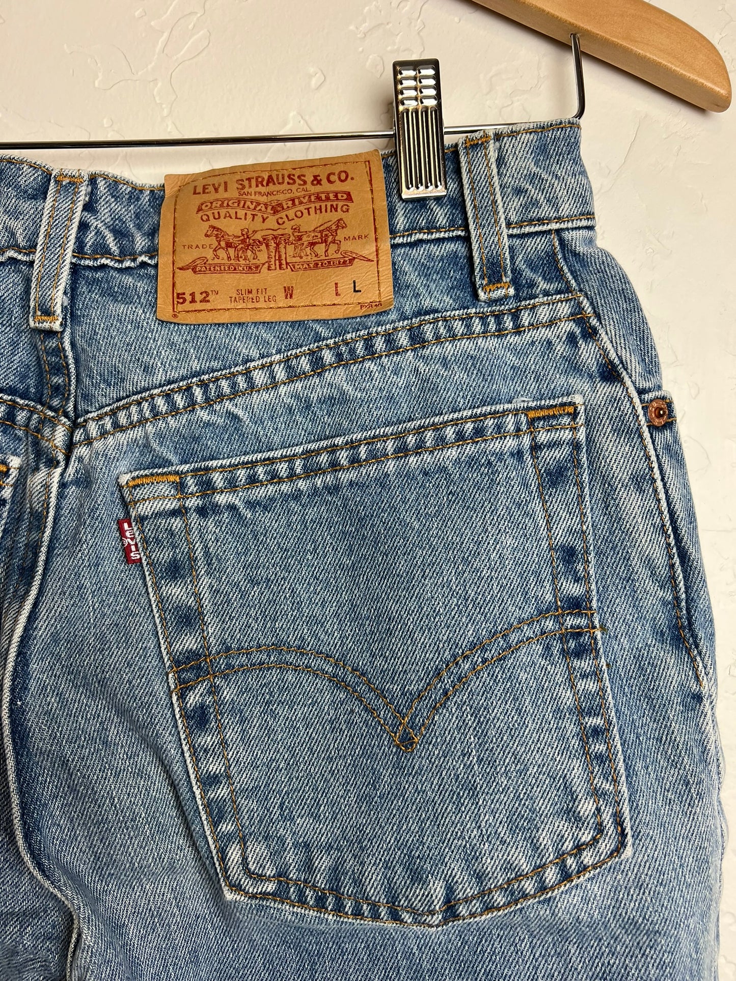 Levi's 512 Slim Tapered High Waist Jeans - Juniors 9