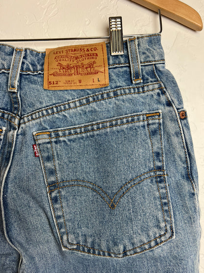 Levi's 512 Slim Tapered High Waist Jeans - Juniors 9