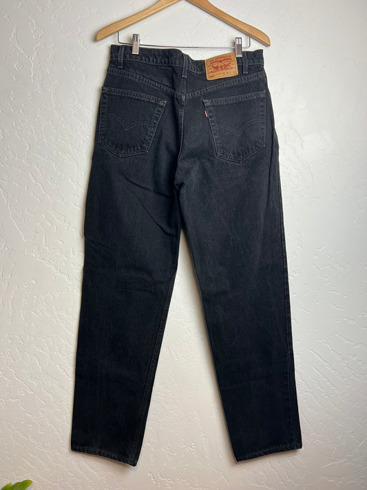 Levi's 550 Relaxed Faded Black Jeans - W34