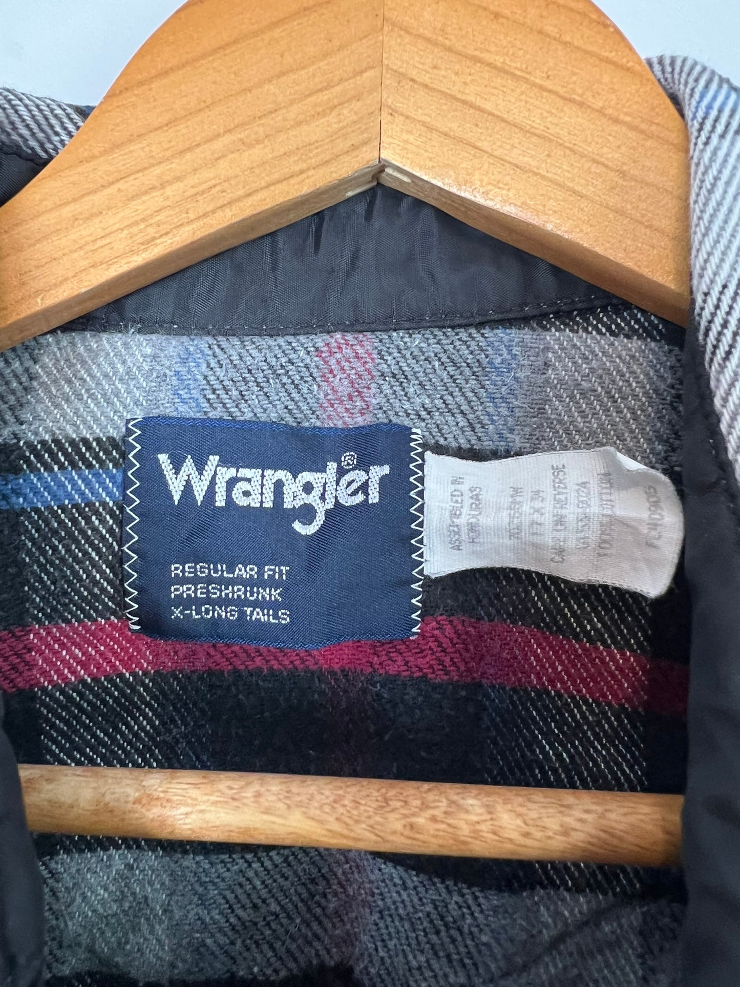 Wrangler Western Pearl Snap Flannel - XL