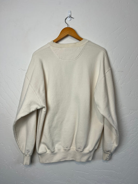 Jerzees Airbrush Bear Season Sweatshirt Troy Montana - L