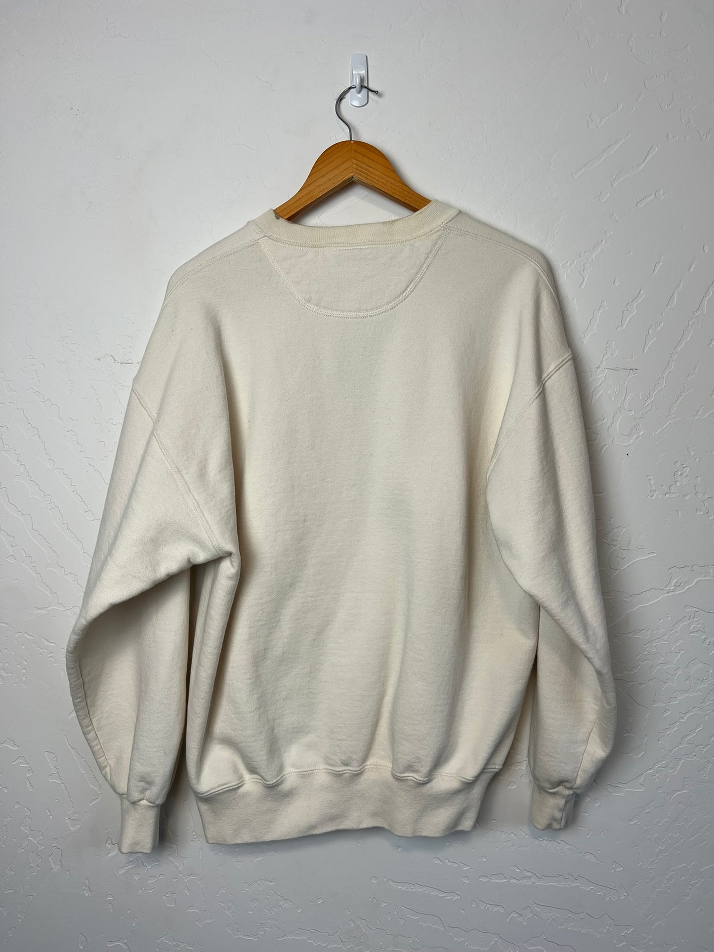 Jerzees Airbrush Bear Season Sweatshirt Troy Montana - L