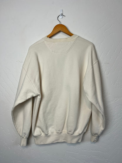 Jerzees Airbrush Bear Season Sweatshirt Troy Montana - L