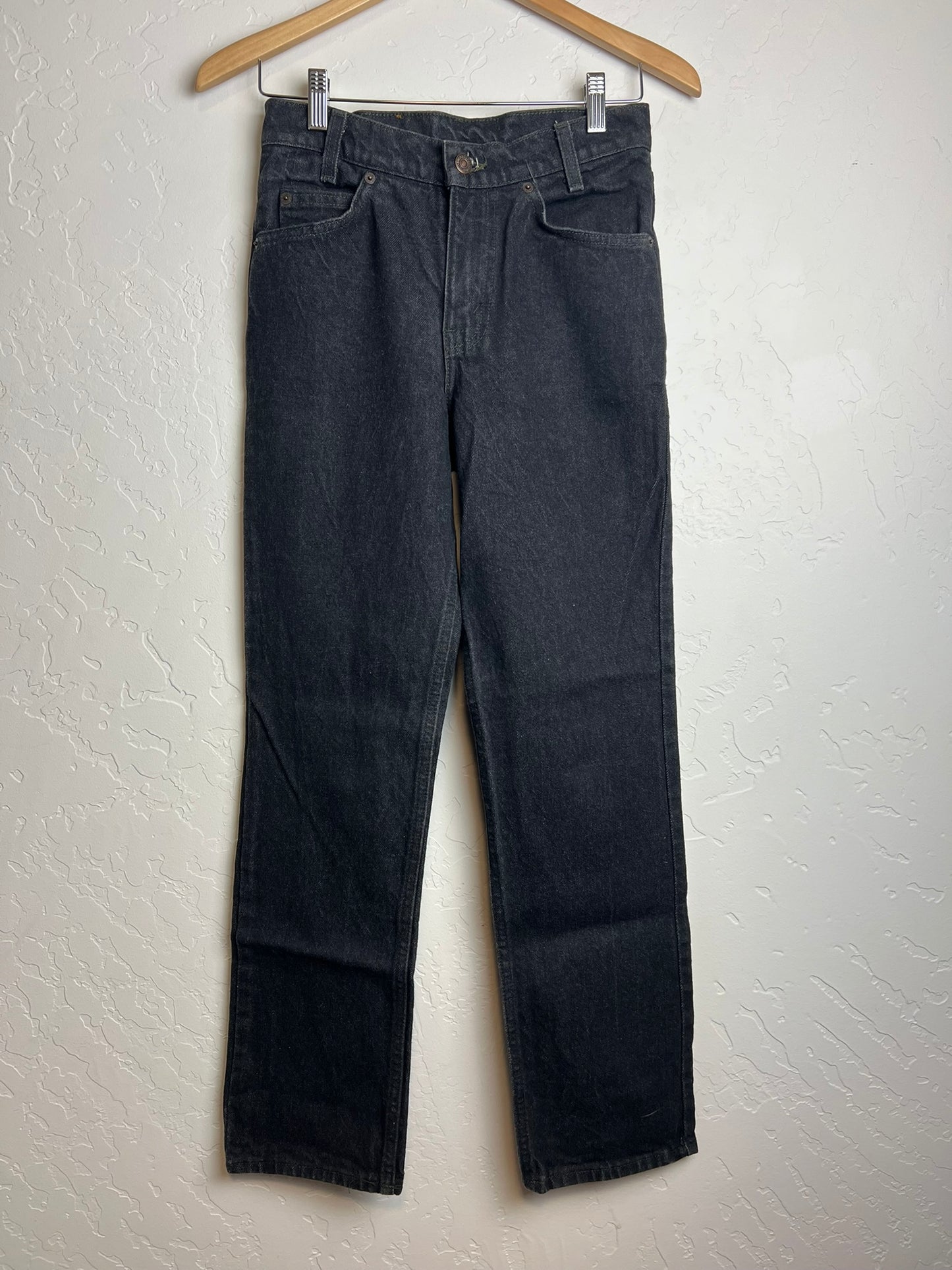 Levi's 501 Student Fit Faded Black Jeans USA - W28