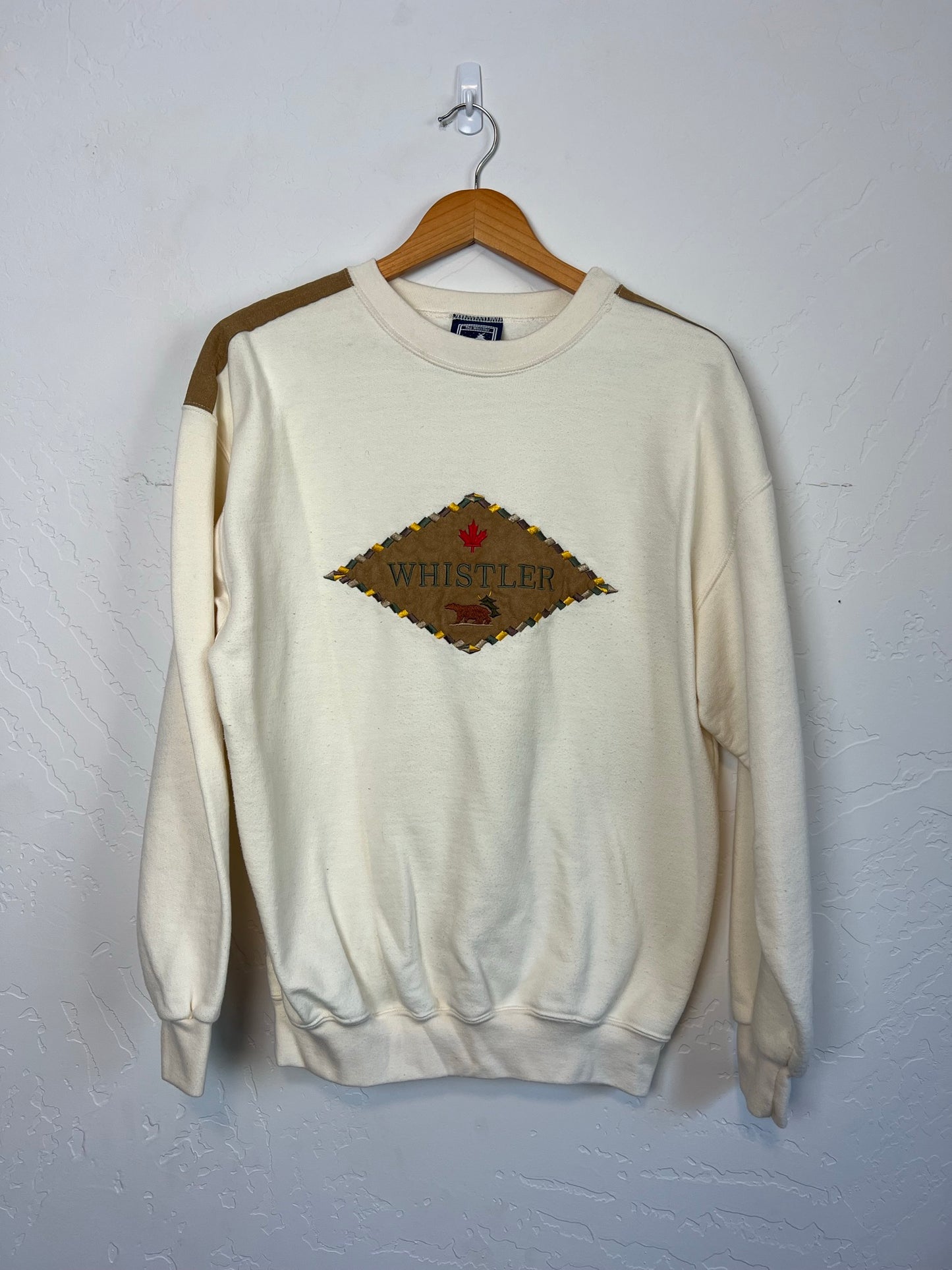 The Whistler Clothing Co. Cream Sweatshirt - Size L