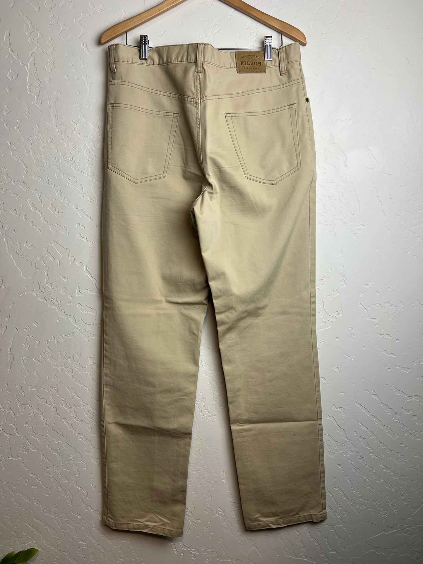 Filson 5-Pocket Cotton Pants - 34x30