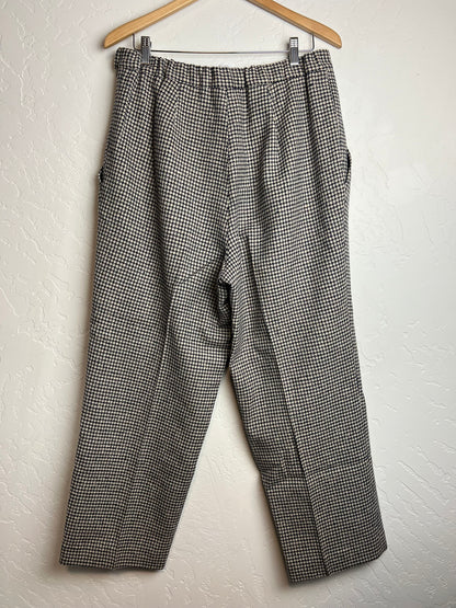 Pendleton Houndstooth Wool Trousers - 31