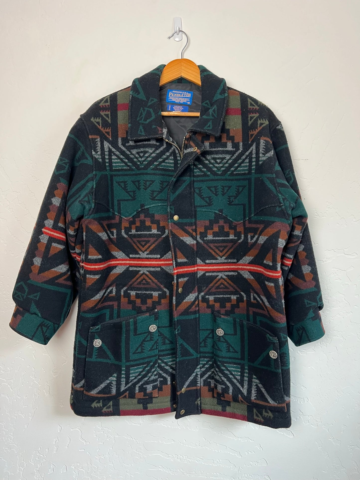 Pendleton Southwestern Wool Jacket - Size M