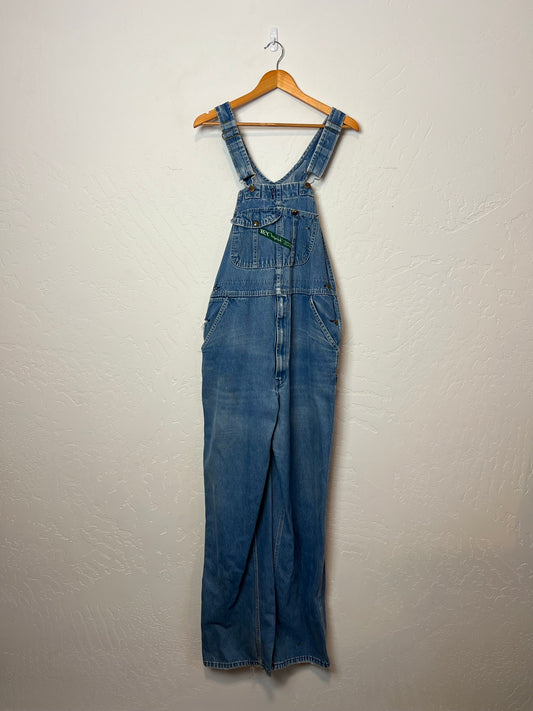 Key Imperial Denim Bib Overalls - Size 34
