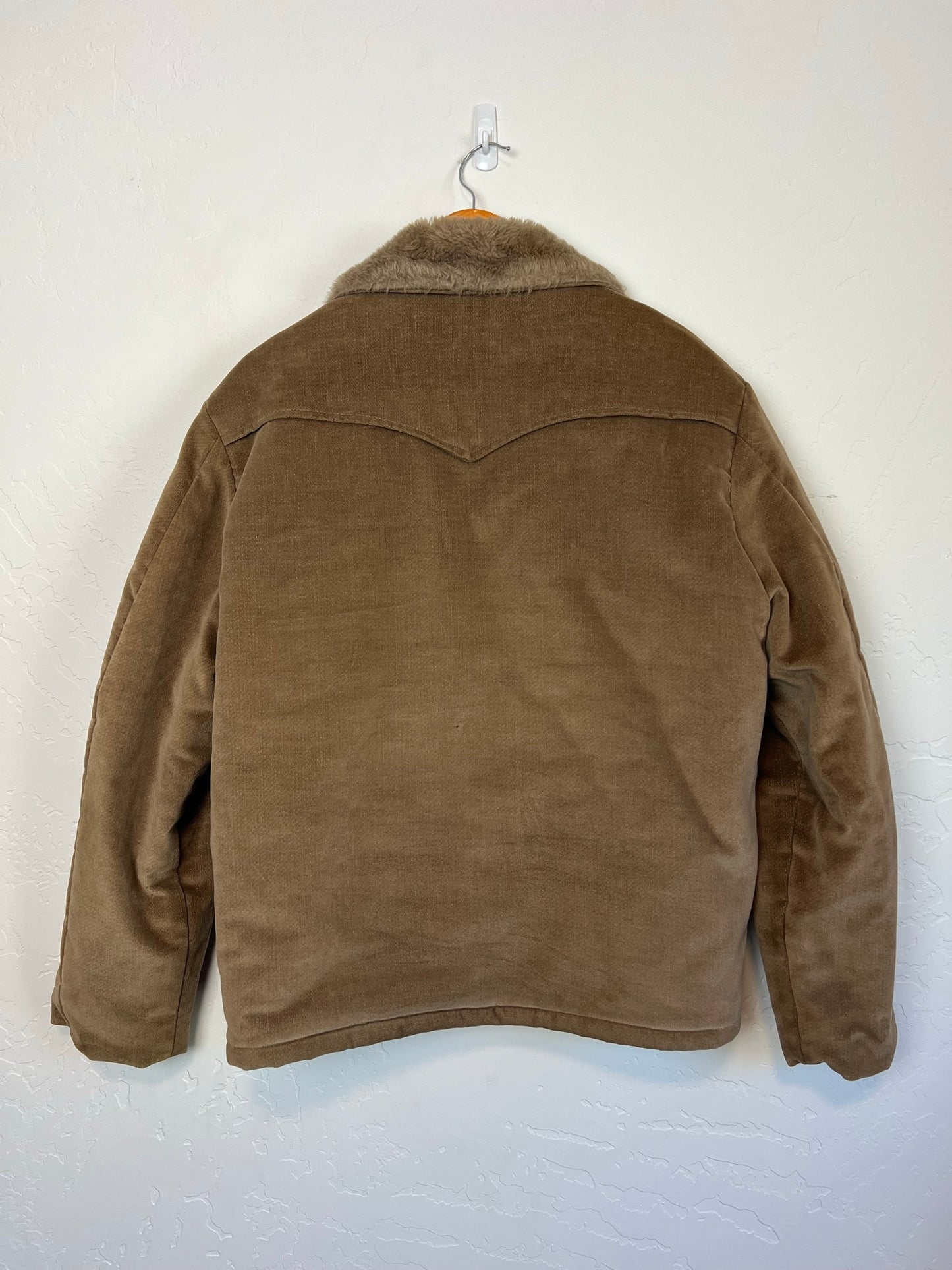 Lakeshire Faux Fur Lined Corduroy Rancher Coat - L
