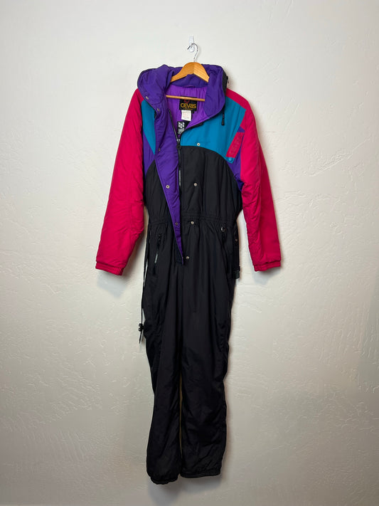 Cevas by Helly-Hansen Neon Colorblock Ski Suit