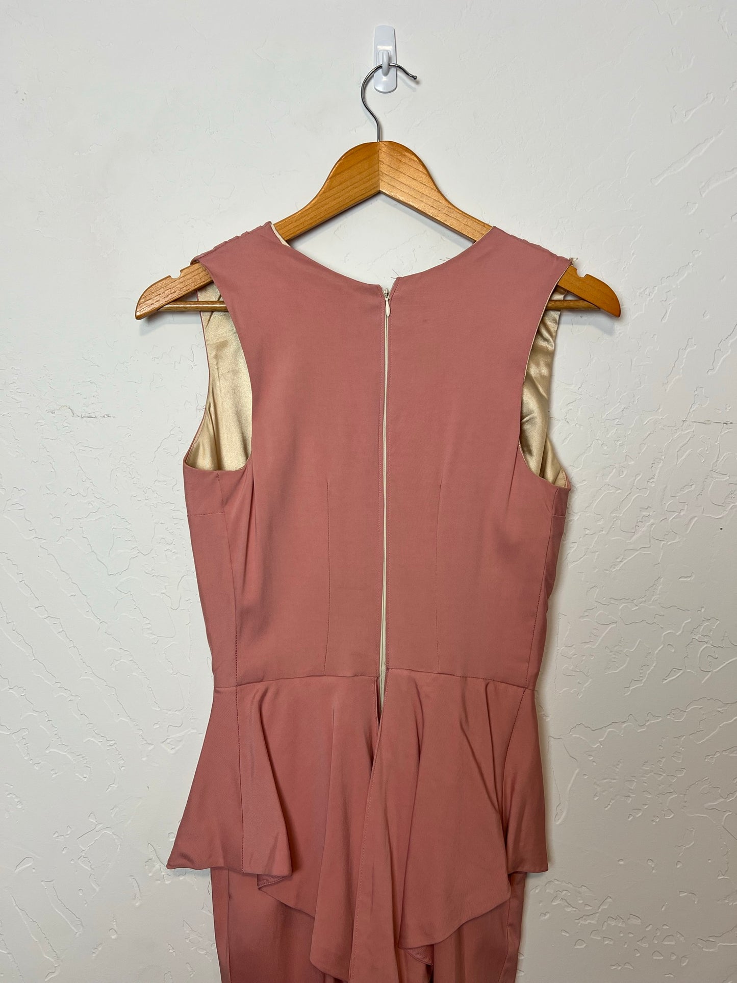 Vintage Dusty Rose Wide Leg Jumpsuit
