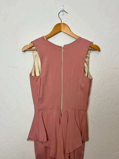 Vintage Dusty Rose Wide Leg Jumpsuit