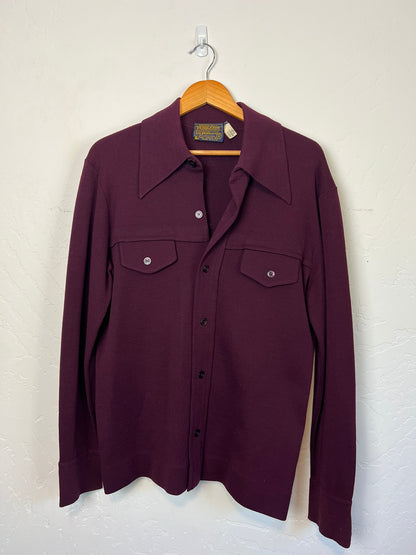 Pendleton Sir Pendleton Knit Shirt Jacket - M