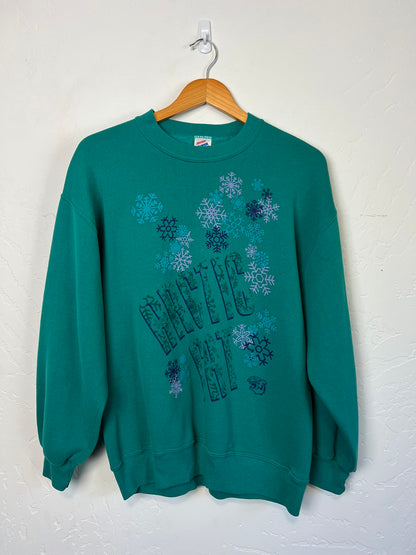 Arctic Cat Snowflake Crewneck Sweatshirt - L