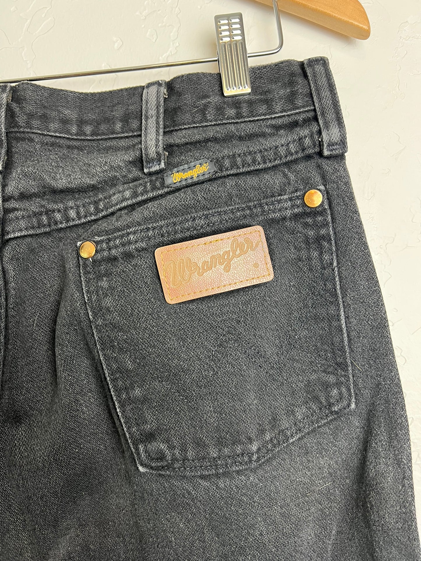Wrangler 13MWZWK Cowboy Cut Black Jeans - 32x32