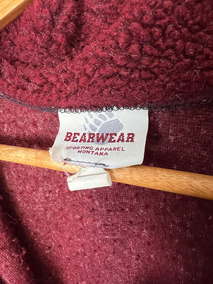 Bearwear Montana Grizzlies Sherpa Half-Zip - XL
