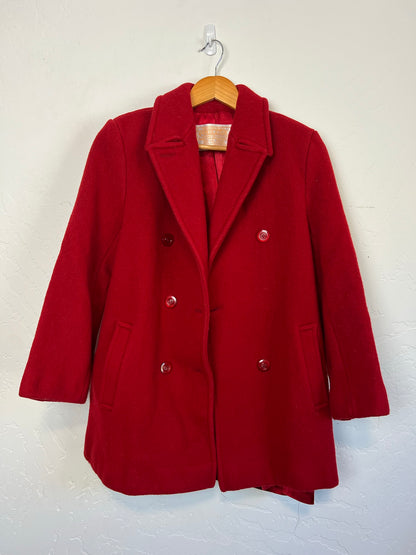 Pendleton Double-Breasted Wool Peacoat - M