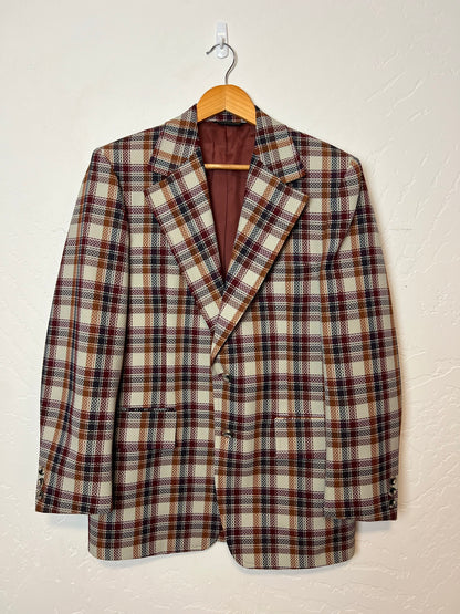 Merit for Sheneman's Plaid Wool Blazer - M