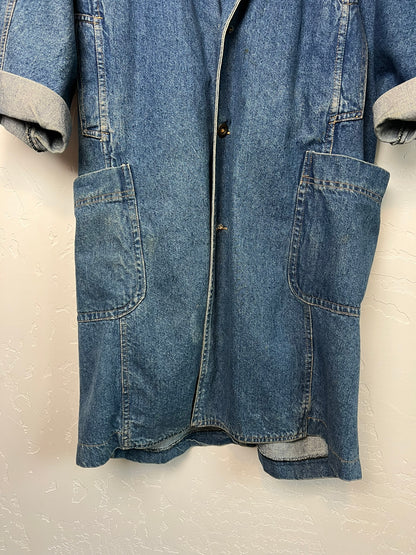 Farlow Paris Denim Duster Coat - 2