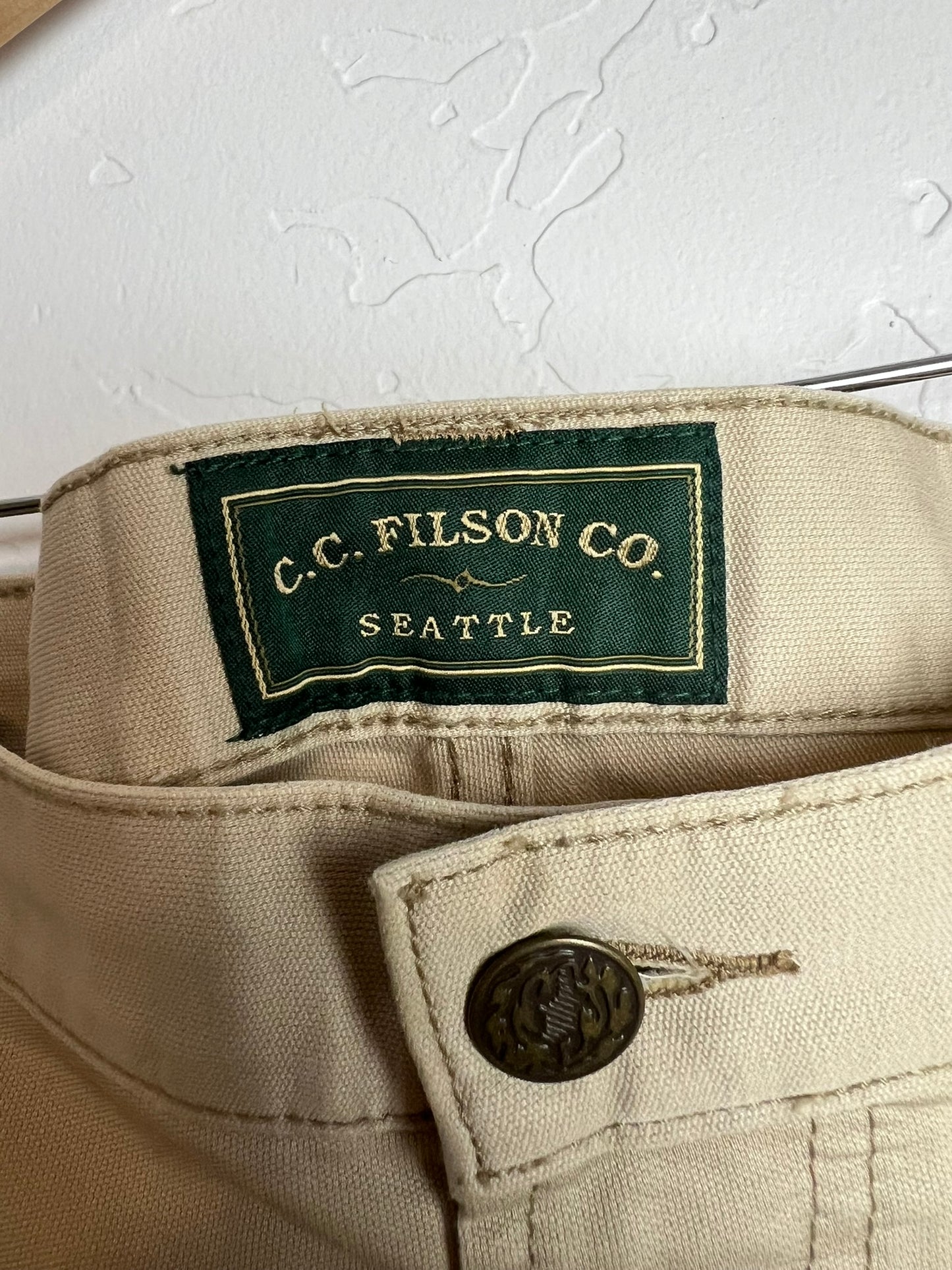 Filson 5-Pocket Cotton Pants - 34x30