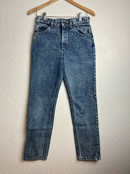 Lee Riders Acid Wash Mom Jeans - W26