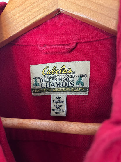 Cabela's Deerskin Soft Chamois Shirt Heavyweight - S