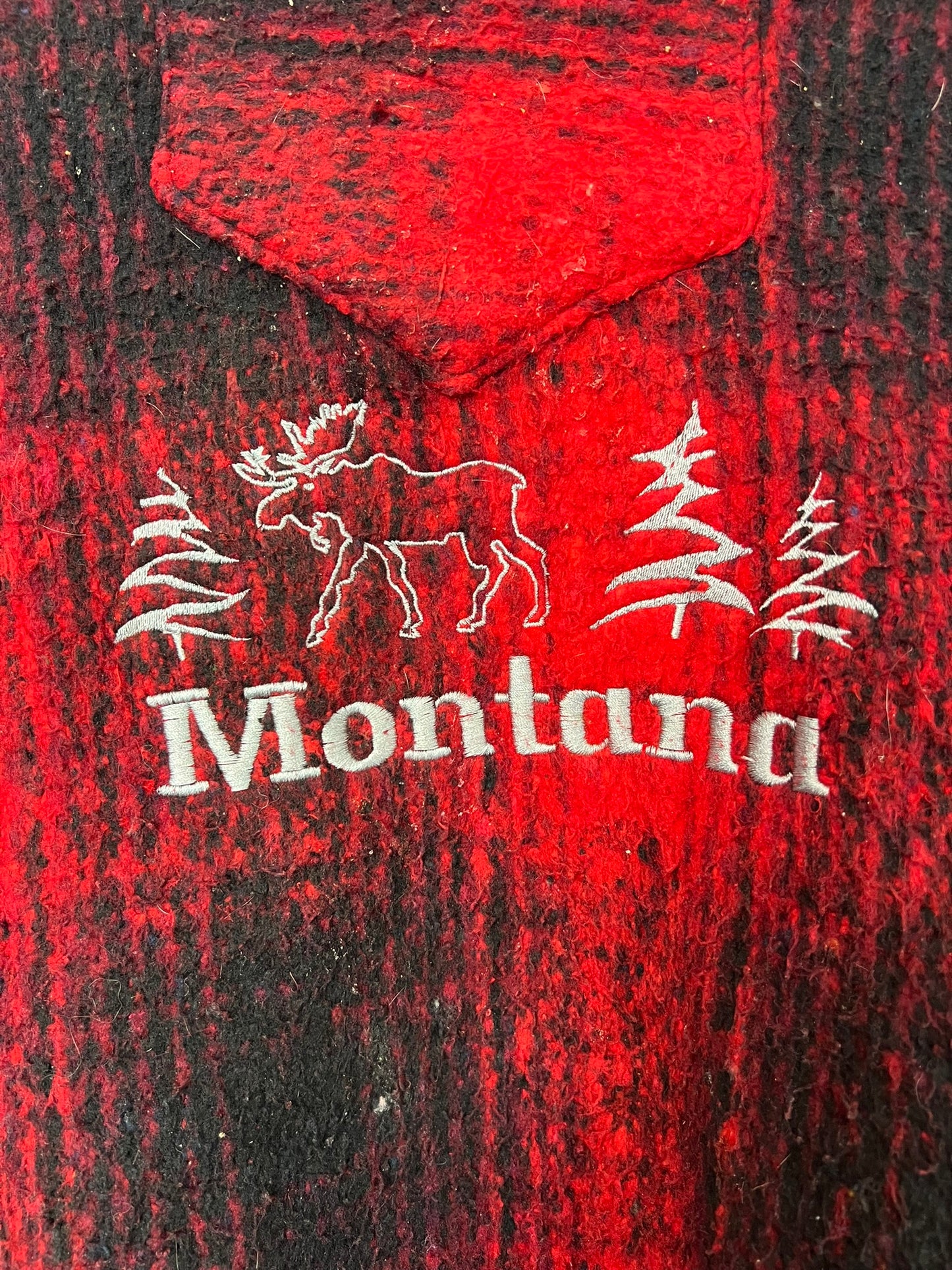 Earth Ragz Montana Buffalo Plaid Baja Hoodie - XL