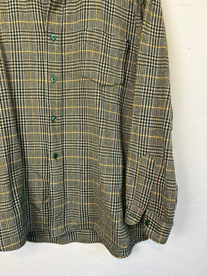 Pendleton Wool Shirt Glen Plaid - XL