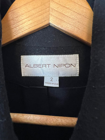 Albert Nipon Wool Coat - Size 2