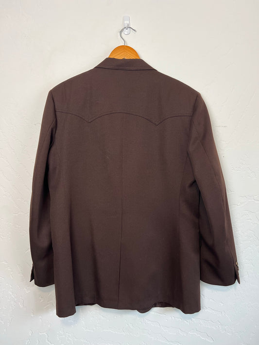 Levi's Western Wear Brown Blazer - Size 44R
