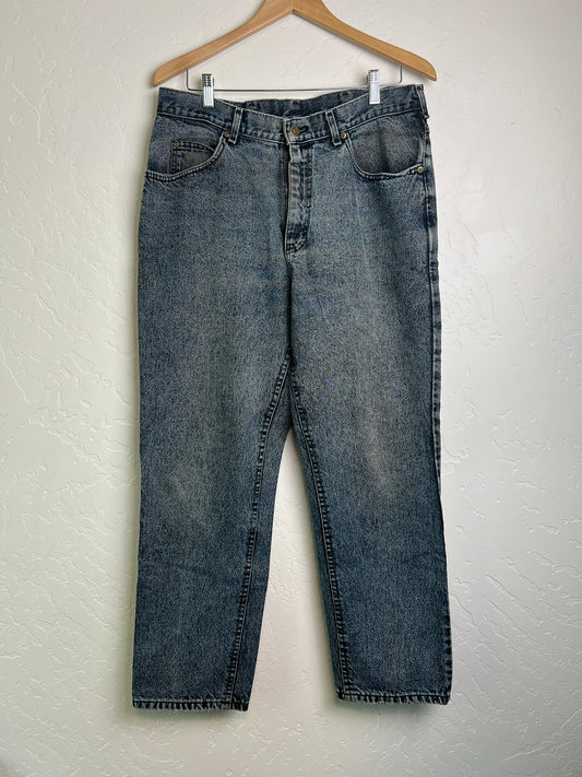 Lee Riders Acid Wash Jeans USA - 36x30