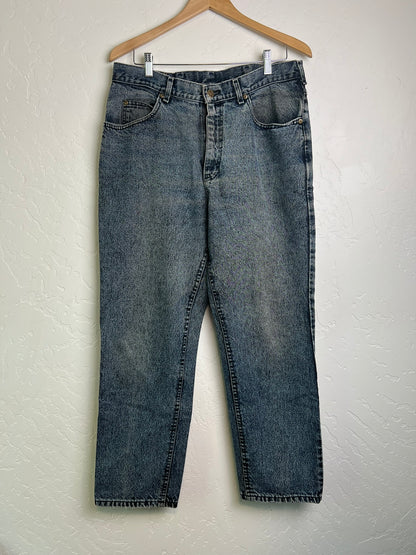 Lee Riders Acid Wash Jeans USA - 36x30